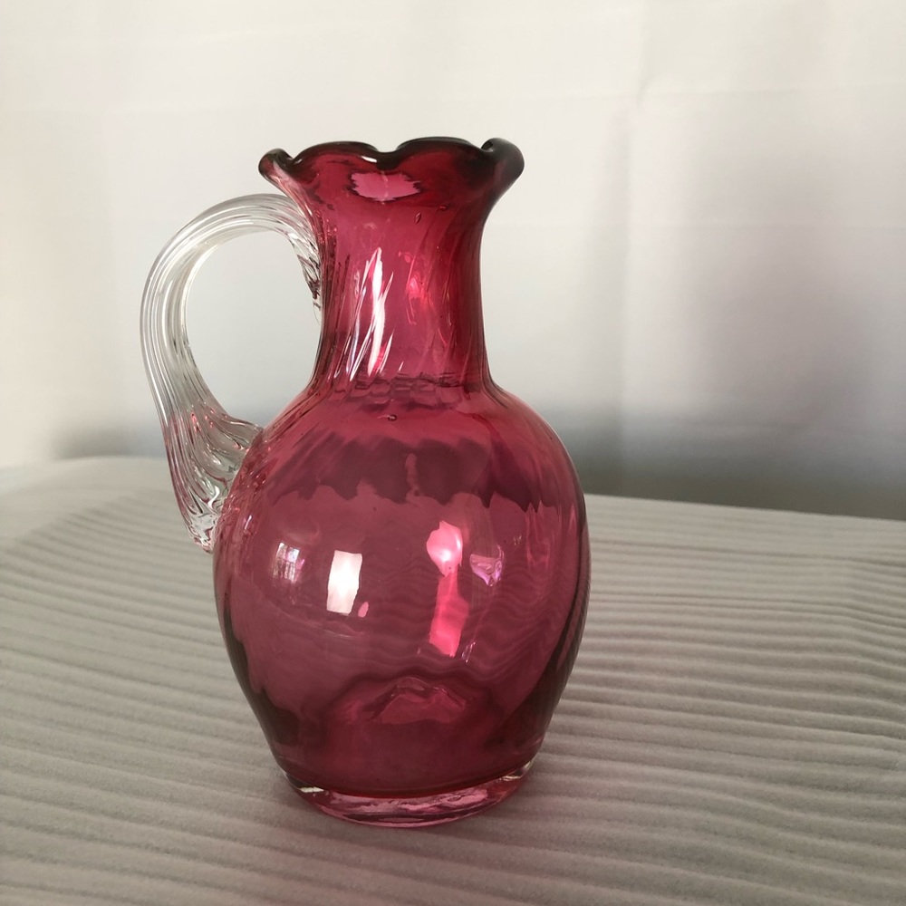 Cranberry/Pilgrim Glass Collectible (J)